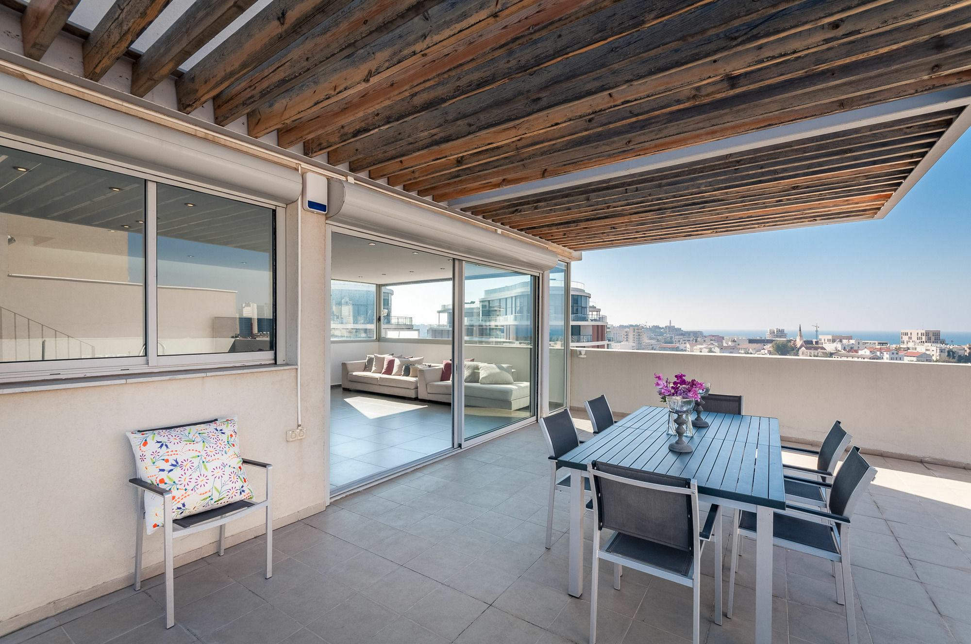 Апартаменты Abarbanel St Incredible Penthouse Тель-Авив Экстерьер фото